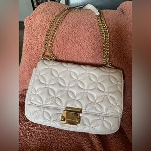 Michael Kors pink quilted bag